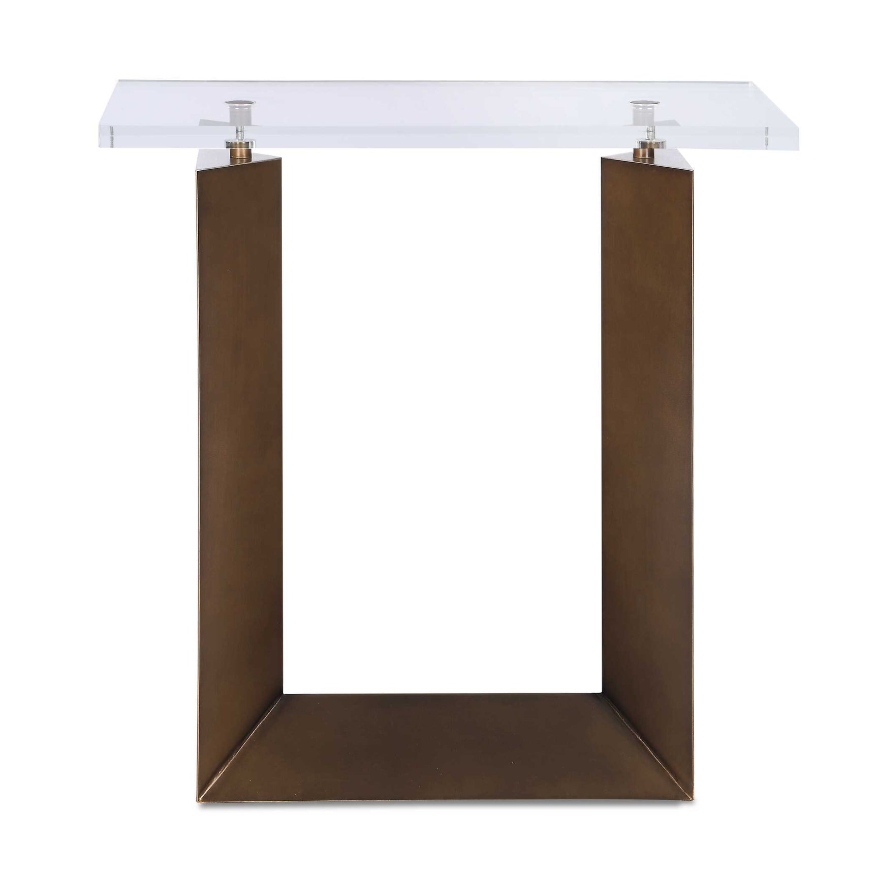 McElroy Bronze Modern Side Table