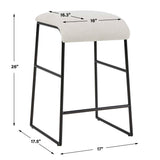 Arcane Ecru Counter Stool