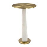 Sonia Brass Modern Accent Table