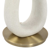 Sonia Brass Modern Accent Table