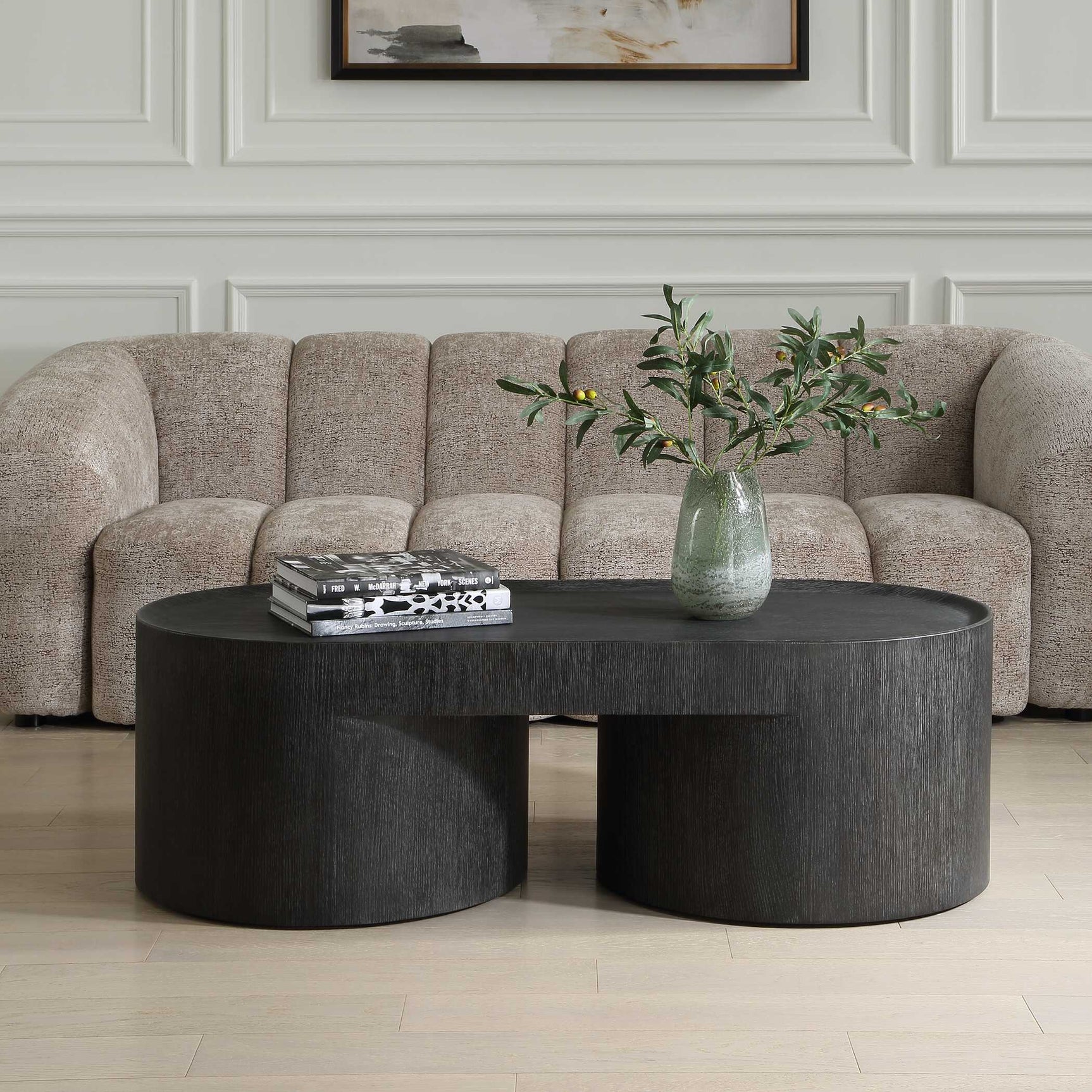 Isbell Black Stained Coffee Table