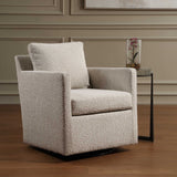 Tisdell Cream Swivel/Glider Chair