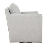 Tisdell Cream Swivel/Glider Chair