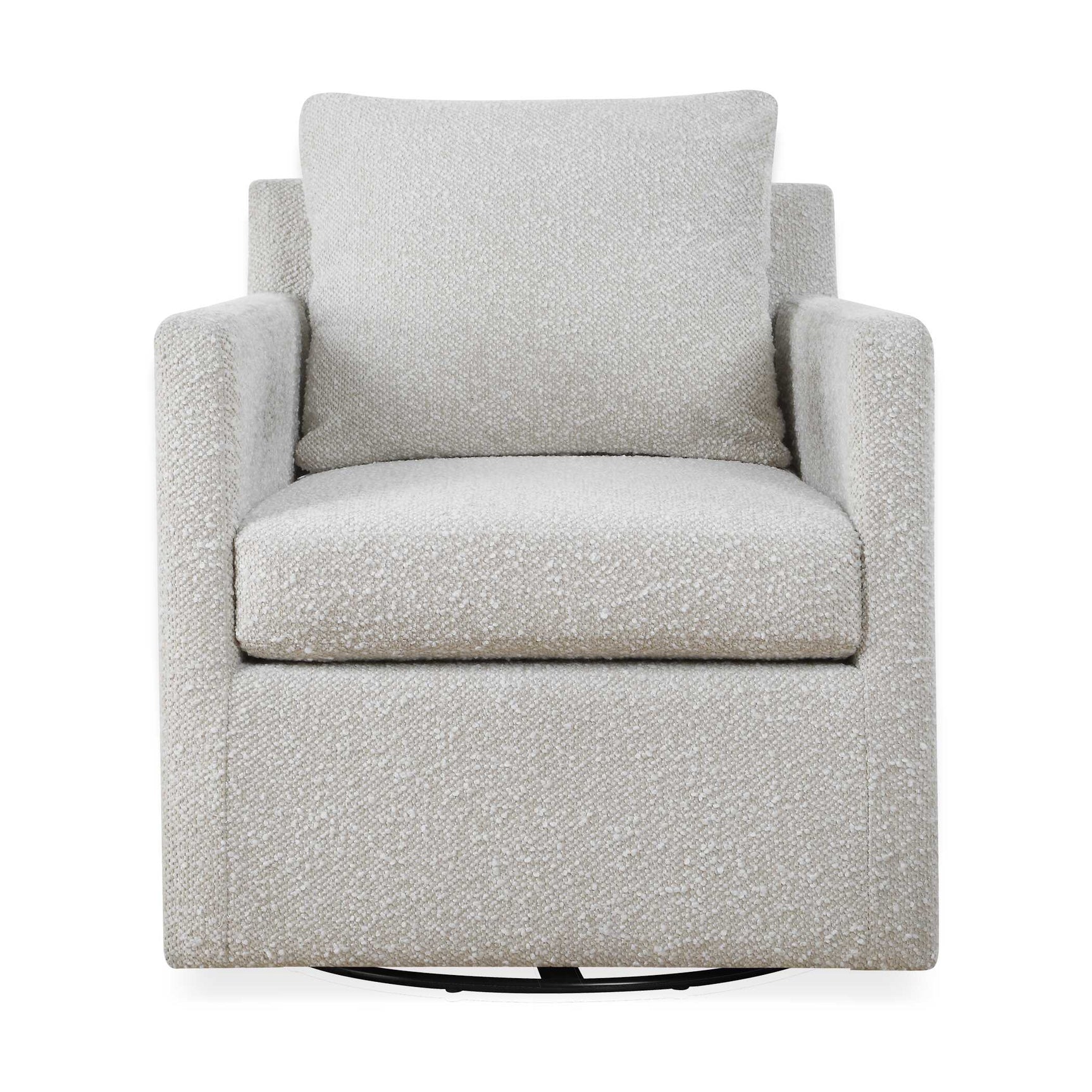 Tisdell Cream Swivel/Glider Chair