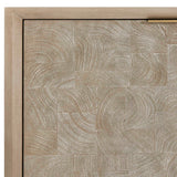 Maeva Woodtone 3 Door Light Wood Cabinet