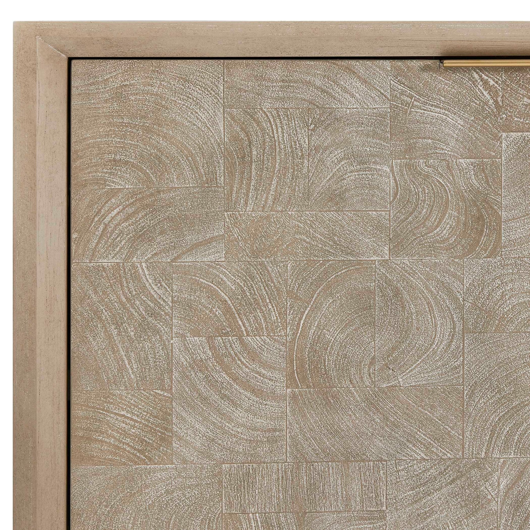Maeva Woodtone 3 Door Light Wood Cabinet
