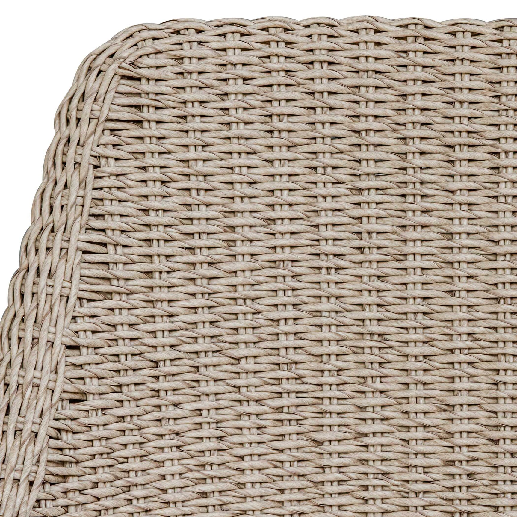 Paloma Brown/Gray/White Outdoor Wicker Counter Stool