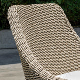 Paloma Brown/Gray/White Outdoor Wicker Counter Stool