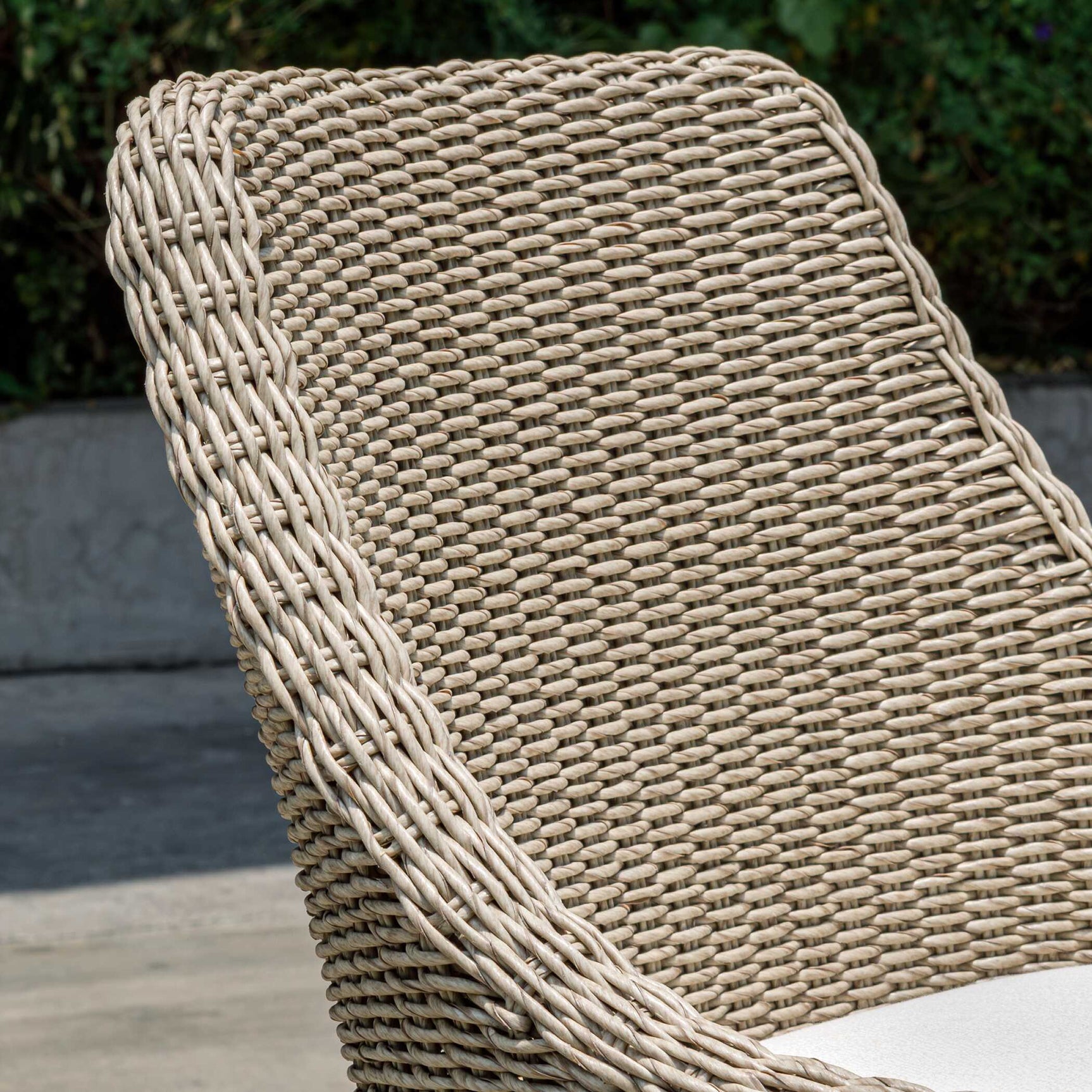 Paloma Brown/Gray/White Outdoor Wicker Counter Stool