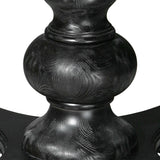 Brynmore Black Wood Grain Round Table