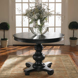 Brynmore Black Wood Grain Round Table
