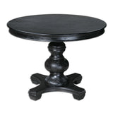 Brynmore Black Wood Grain Round Table