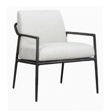 Thayer Bronze/White Outdoor Upholstered Lounge Chair