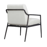 Thayer Bronze/White Outdoor Upholstered Lounge Chair