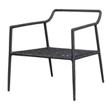Thayer Bronze/White Outdoor Upholstered Lounge Chair