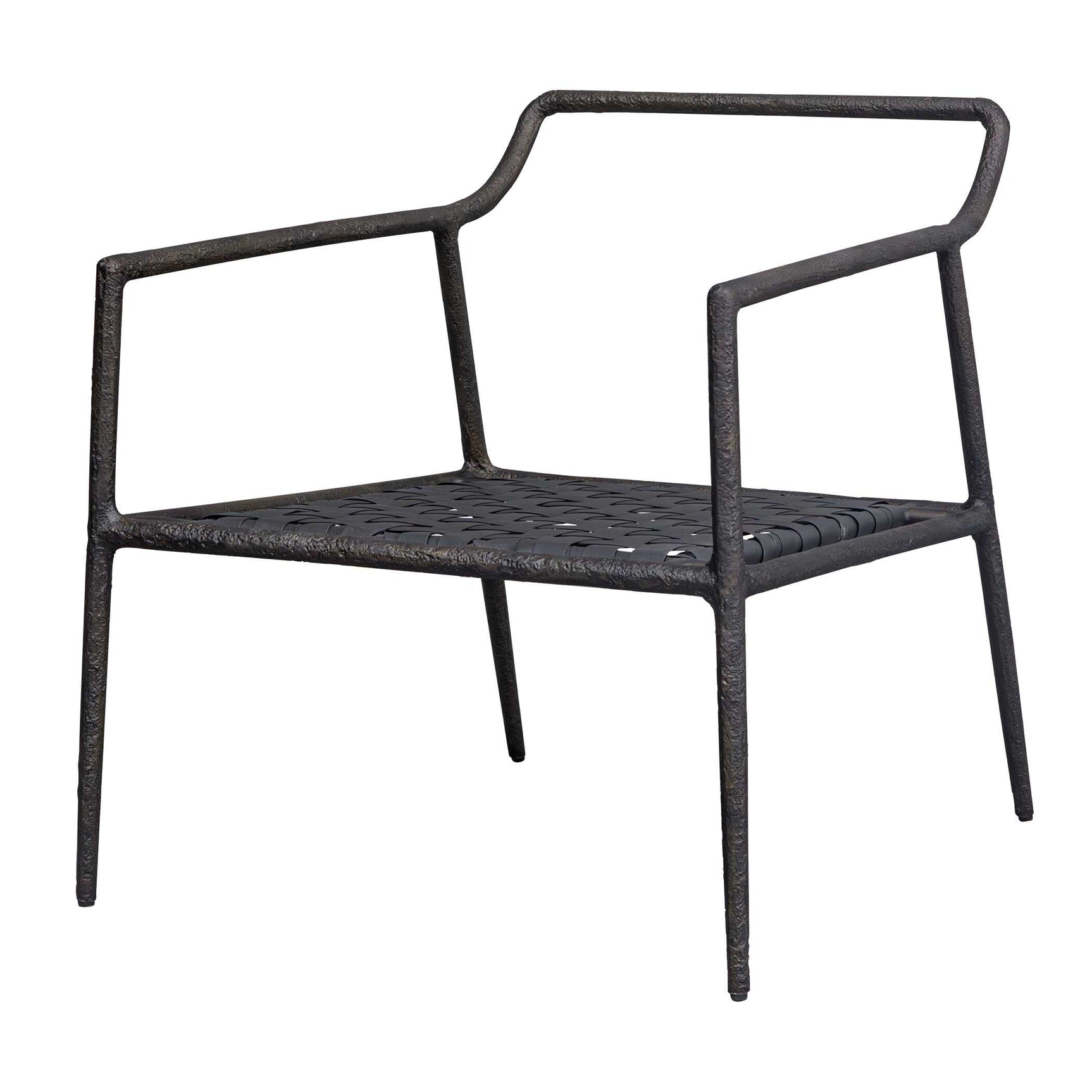 Thayer Bronze/White Outdoor Upholstered Lounge Chair