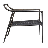 Thayer Bronze/White Outdoor Upholstered Lounge Chair