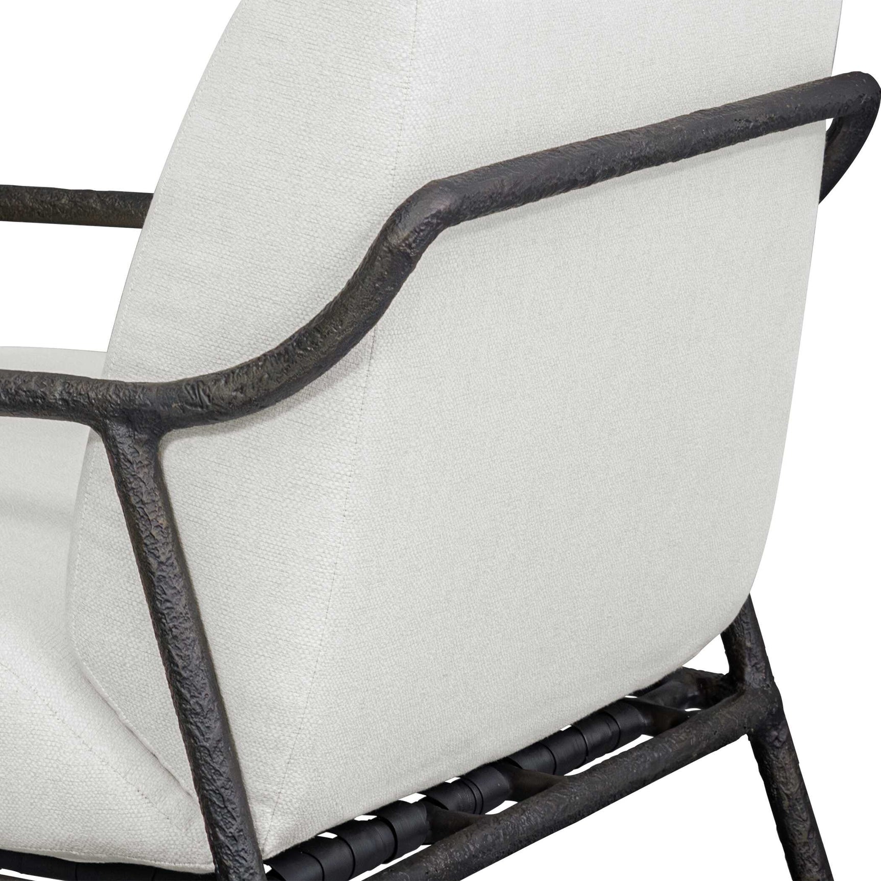 Thayer Bronze/White Outdoor Upholstered Lounge Chair
