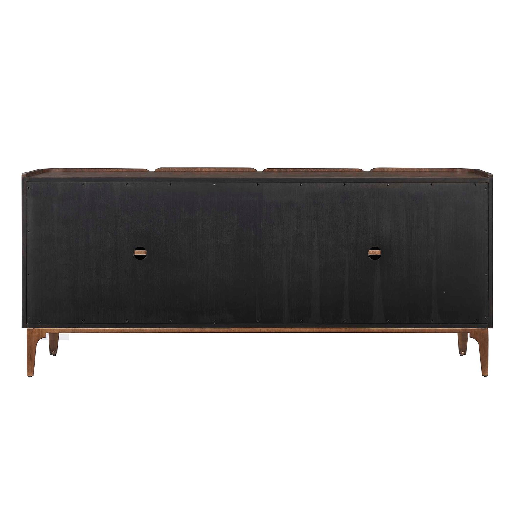 Melbourne Woodtone Mappa Burl 4 Door Cabinet