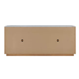 Arik Walnut 4 Door Cabinet