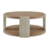 Maulet Oak Round Coffee Table