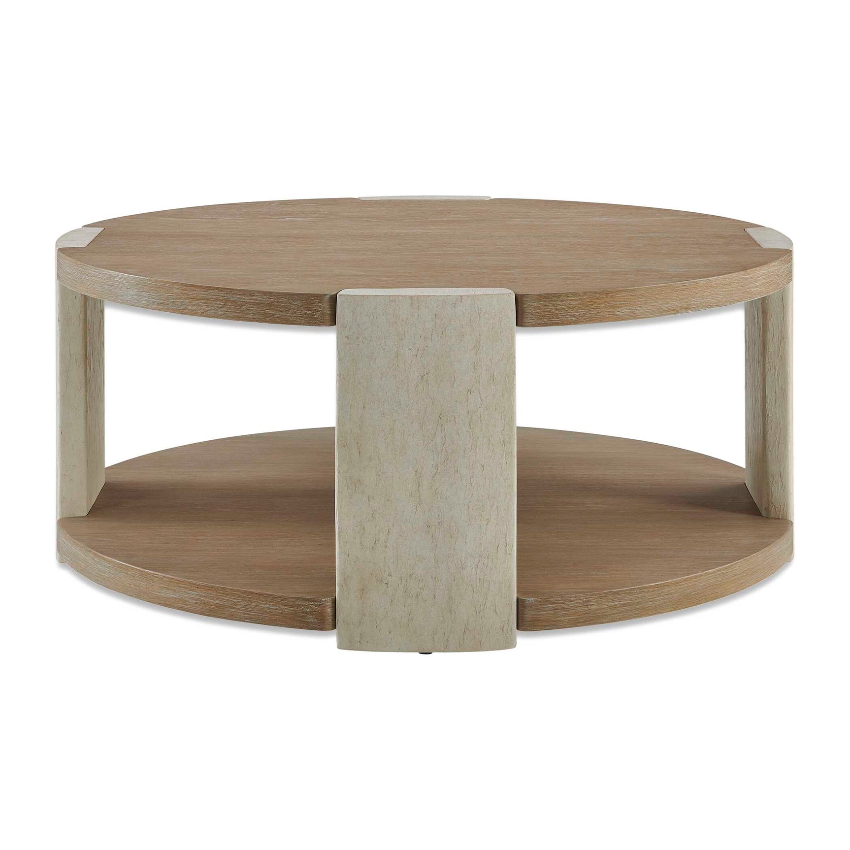 Maulet Oak Round Coffee Table