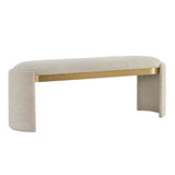 Serena Bone White Bench