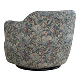 Ansel Tapestry Green Swivel Chair