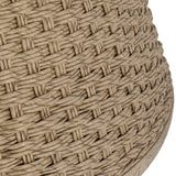 Cardoso Cerused Wheat/Concrete Indoor-Outdoor Dining Table