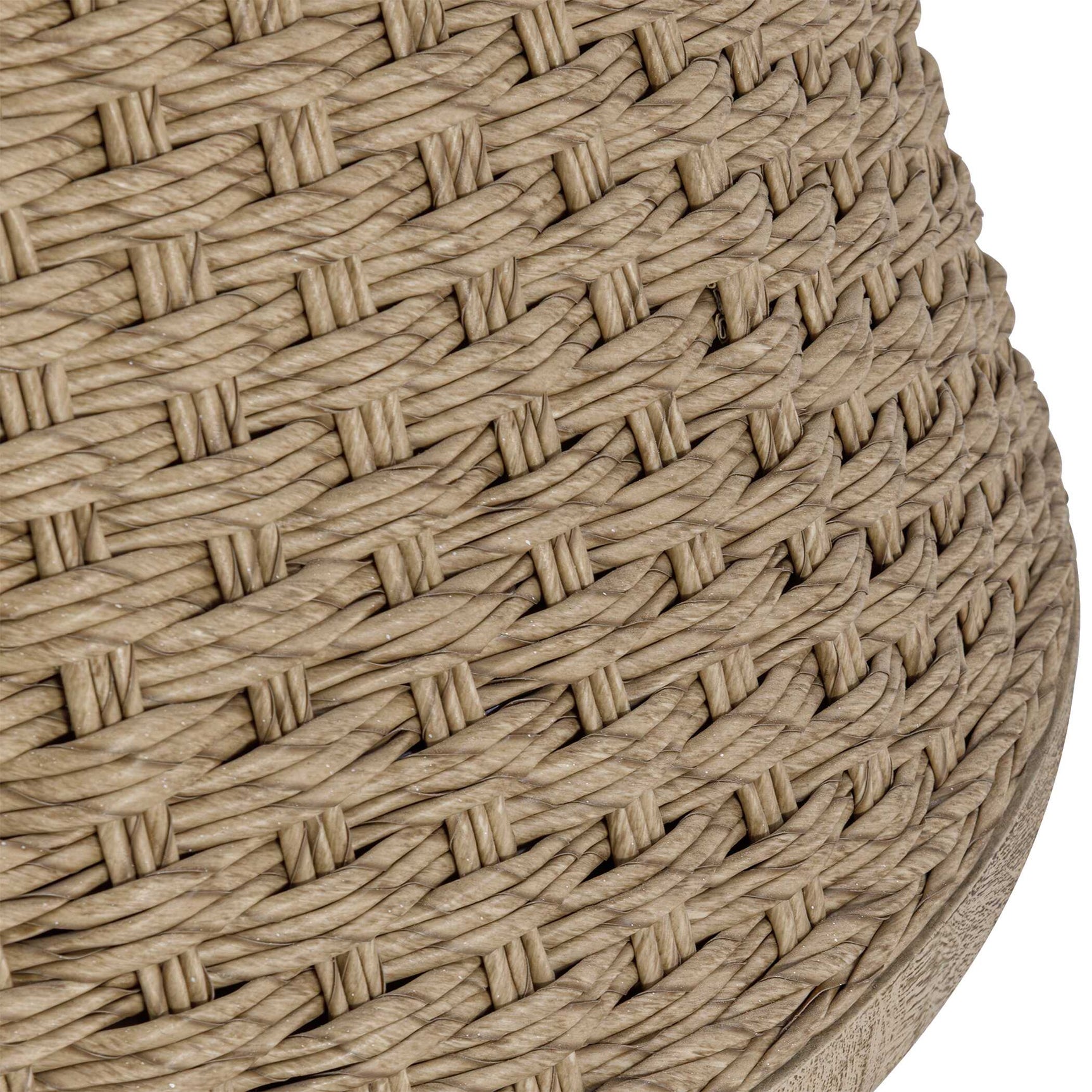 Cardoso Cerused Wheat/Concrete Indoor-Outdoor Dining Table