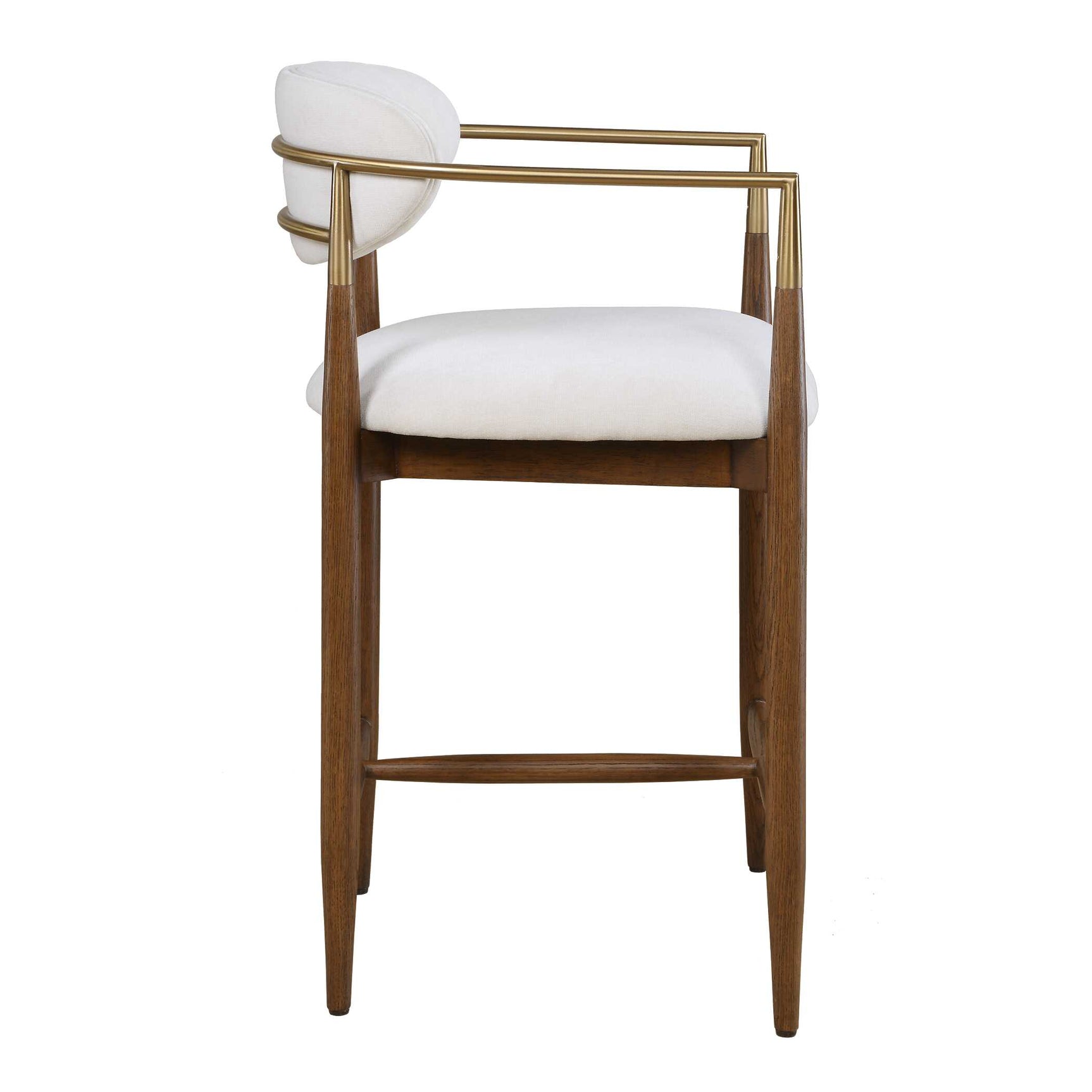 Moxie Walnut Counter Stool