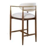 Moxie Walnut Counter Stool