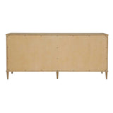 Coast Woodtone 6 Drawer Rattan Chest
