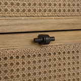 Coast Woodtone 6 Drawer Rattan Chest