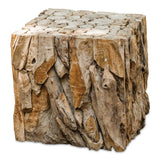 Teak Root Woodtone Bunching Cube