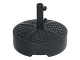 Fab Black Round Umbrella Base - Ornate Home