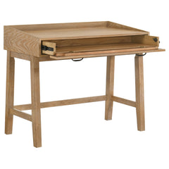 Fabian Distressed Light Brown 38-inch Computer Desk with Keyboard Drawer - Ornate Home