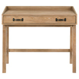 Fabian Distressed Light Brown 38-inch Computer Desk with Keyboard Drawer - Ornate Home