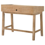 Fabian Distressed Light Brown 38-inch Computer Desk with Keyboard Drawer - Ornate Home
