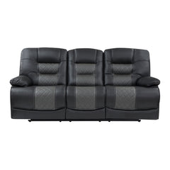Fabian Gray / Dark Gray Sofa & Loveseat - Ornate Home