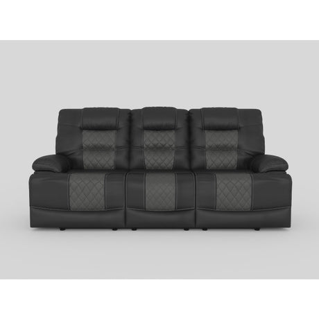 Fabian Gray Double Reclining Sofa - Ornate Home