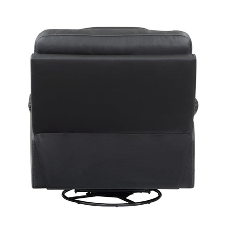 Fabian Gray Swivel Glider Reclining Chair - Ornate Home