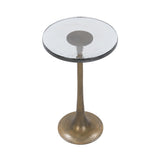 Fabiana Brass Accent Table - Ornate Home