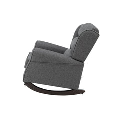 Fabien Gray Rocking Chair - Ornate Home