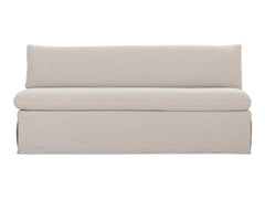 Fable Beige Slipcover Dining Bench - Ornate Home