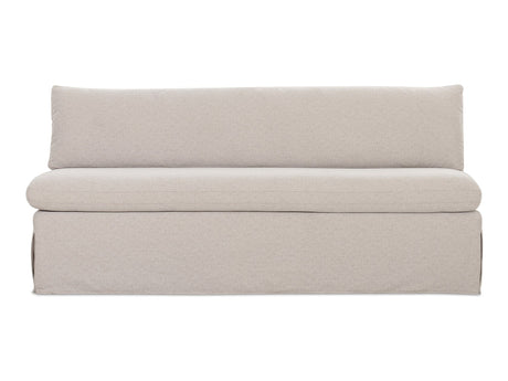 Fable Beige Slipcover Dining Bench - Ornate Home