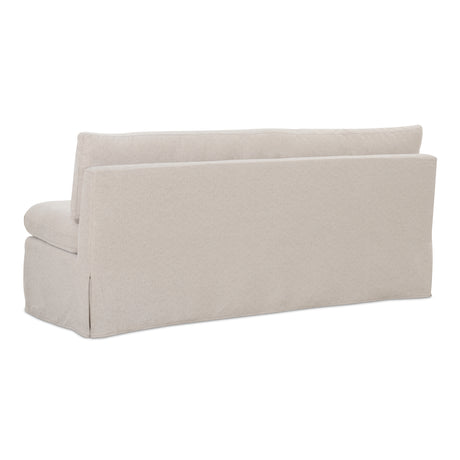 Fable Beige Slipcover Dining Bench - Ornate Home