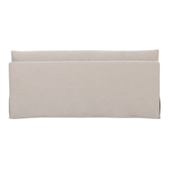 Fable Beige Slipcover Dining Bench - Ornate Home