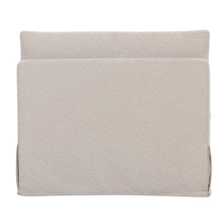 Fable Beige Slipcover Dining Chair and Half - Ornate Home