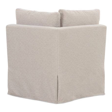 Fable Beige Slipcover Dining Corner Chair - Ornate Home